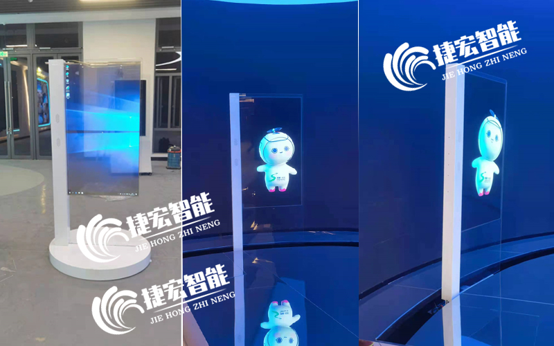 OLED透明显示屏效果展示